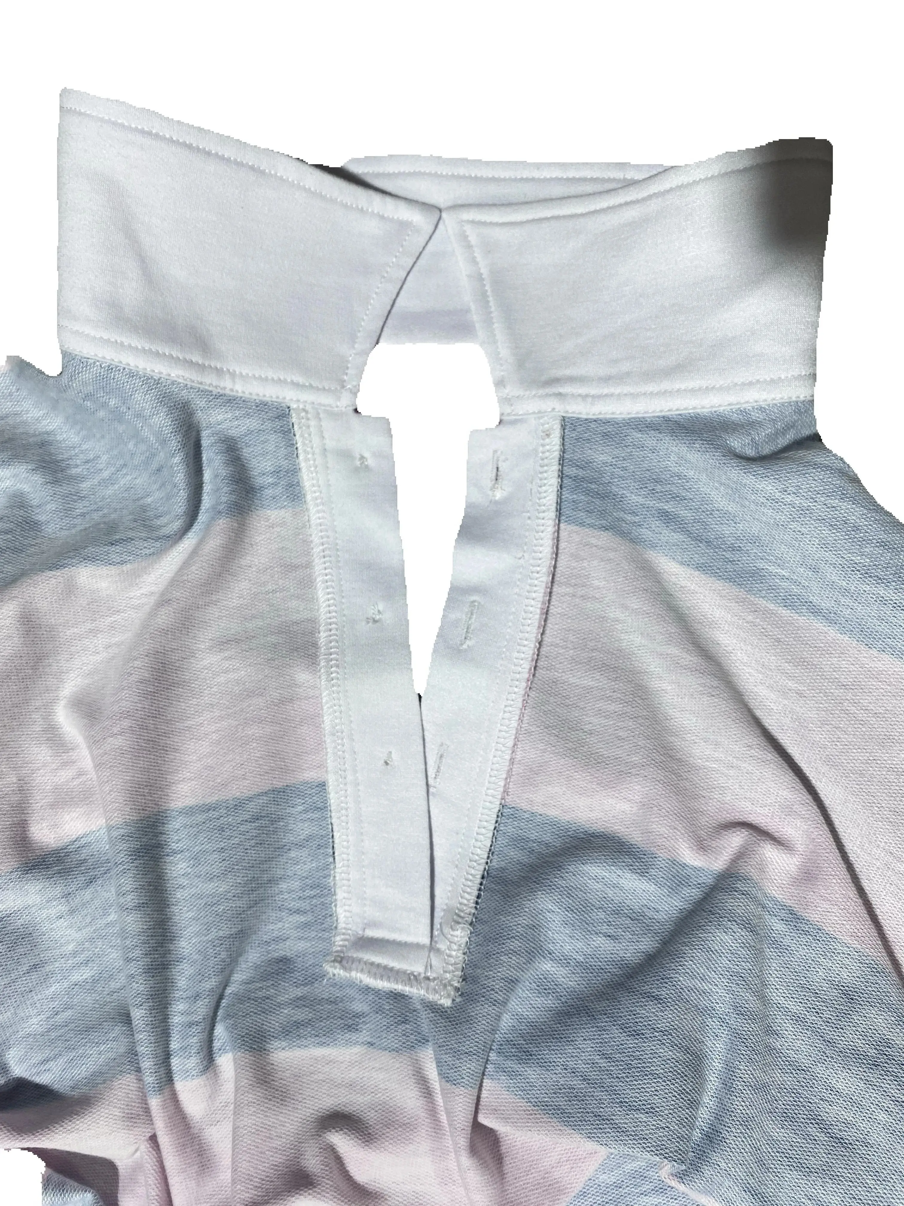 Fashion-Forward Plus-size jurk met gestreepte print en overhemdkraag met korte mouwen