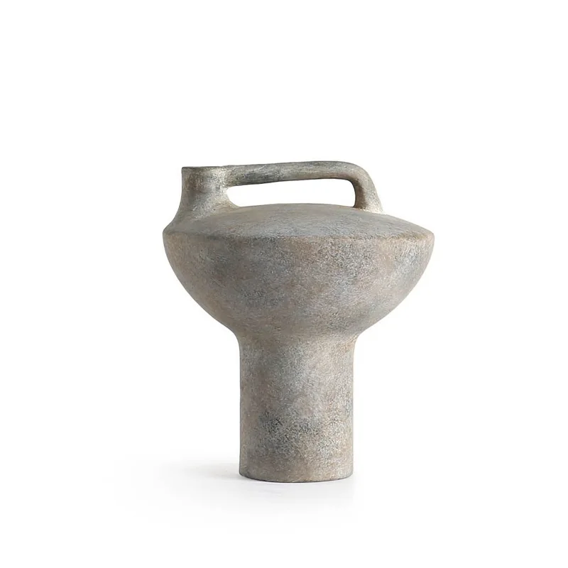 

Wabi Sabi retro ceramic vase zen ornament