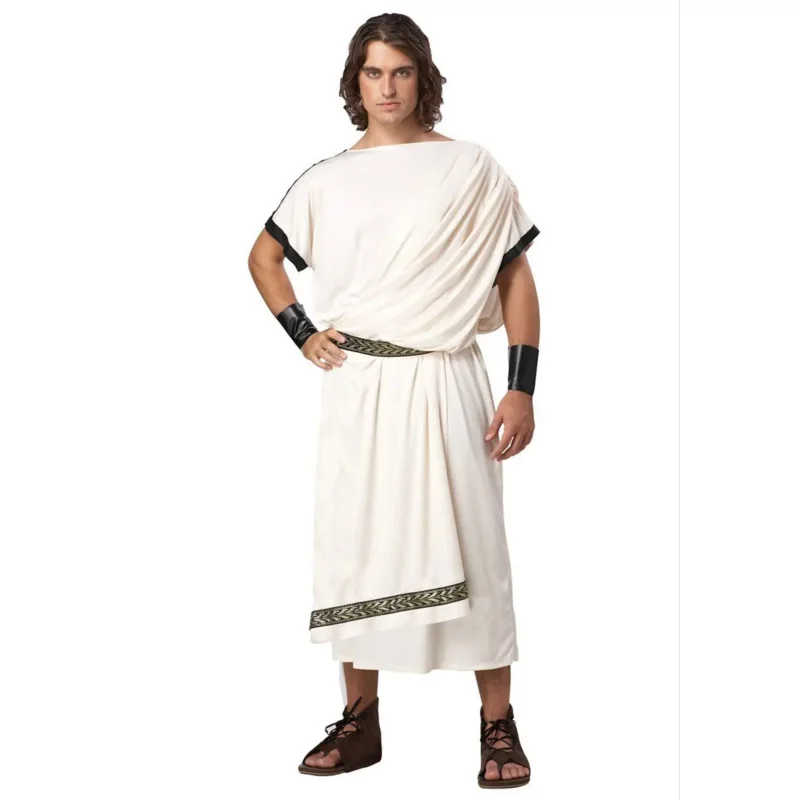 Ancient Greek Mythology Olympus Zeus Hera Fancy Dress Toga God Goddess Cosplay Costume