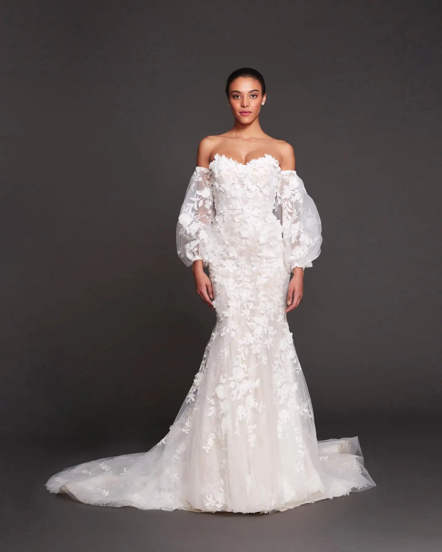 

Vestido De Novia Corte Sirena Long Sleeve Wedding Dress Lace Vestidos Elegantes Lujo Bespoke Robe Mariage 2024 Boda Mariee Bride