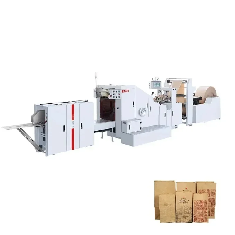 Manufacture The Bags Paper Best Selling Low Price for Home Fully Automatic Making Machine