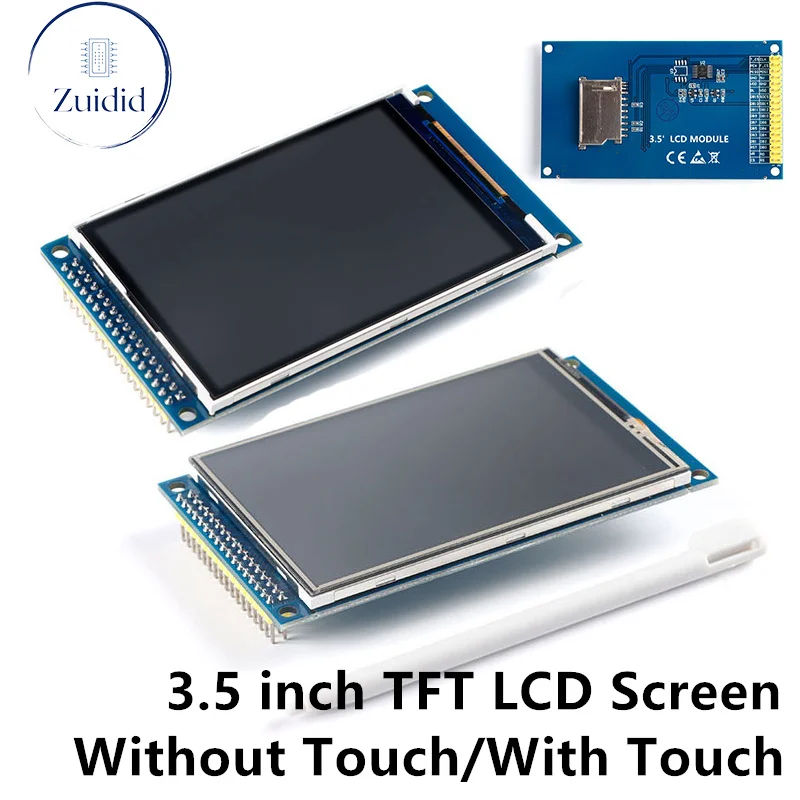 3.5 Inch TFT Resistive Touch LCD Color Screen Display Module Drive ILI9486 Resolution 480*320 320x480 LED DIY Kit For Arduino