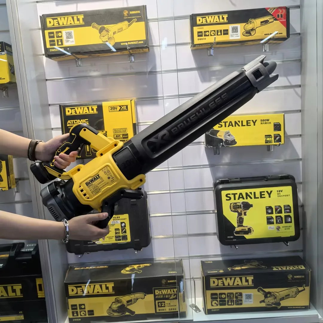 DEWALT Профессиональный бесщеточный вентилятор DCMBL562N Беспроводной пылесос с воздуходувкой для выдувания пыли Компьютерный коллектор