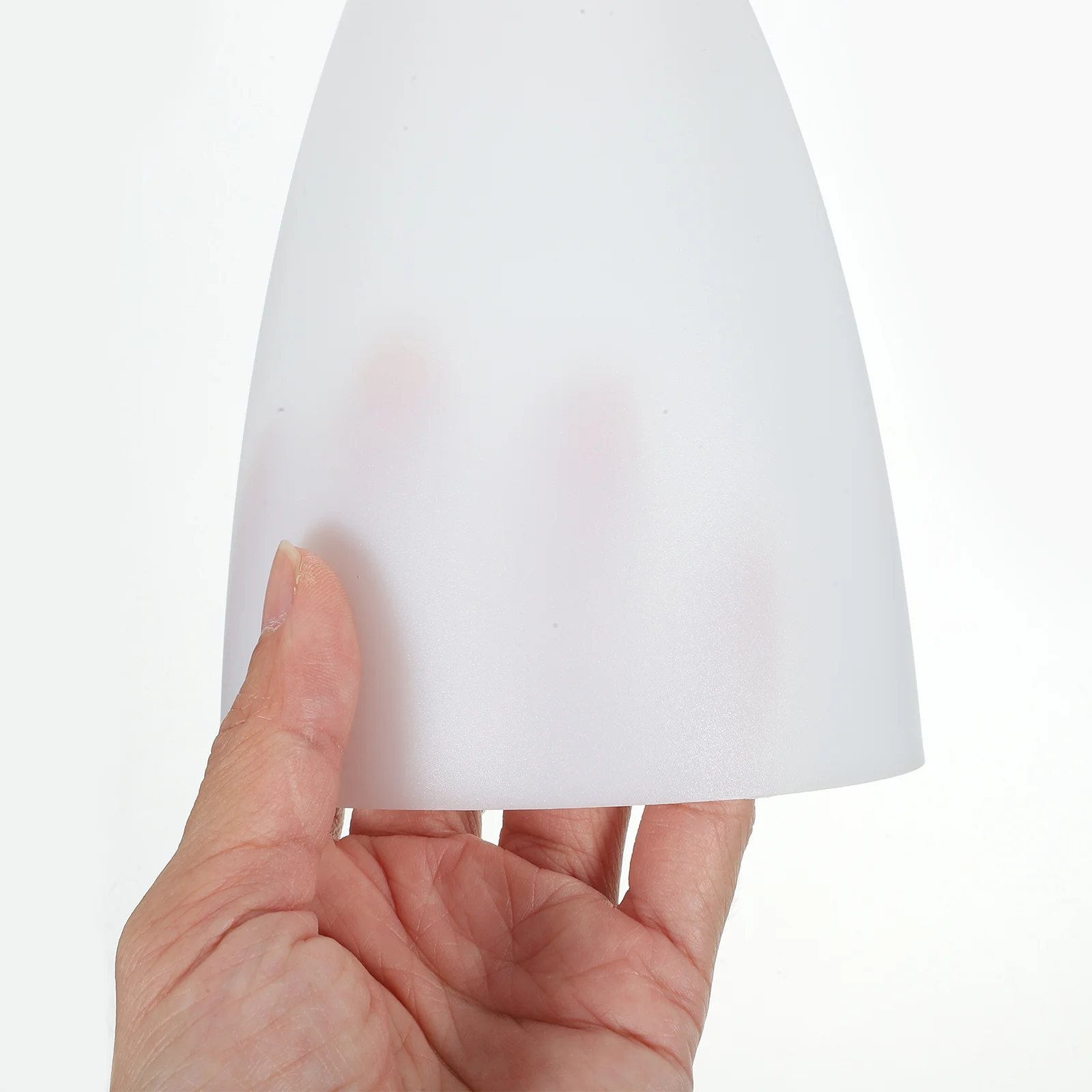 

Plastic Lamp Shade Flat Head Design E12 Light Cover Durable Table Wall Floor Hanging Lamps Decorative Replacement