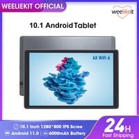 Refurbished 10.1'' Tablet Android 11 1280x800 IPS Kids Tablet A133 Quad Core 3GB 32GB TF 1TB Dual Wifi BT5.0 6000mAh Used Tablet