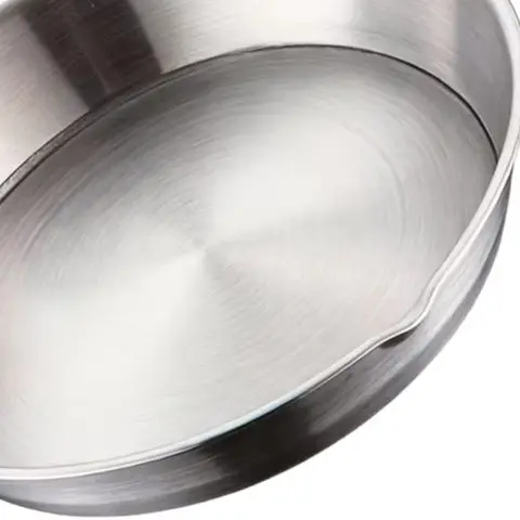 

Трехслойные сковороды из нержавеющей стали 12 см и 16 см – равномерный нагрев, энергоэффективность, легкость в уходе, кухонные кастрюли-сотейники