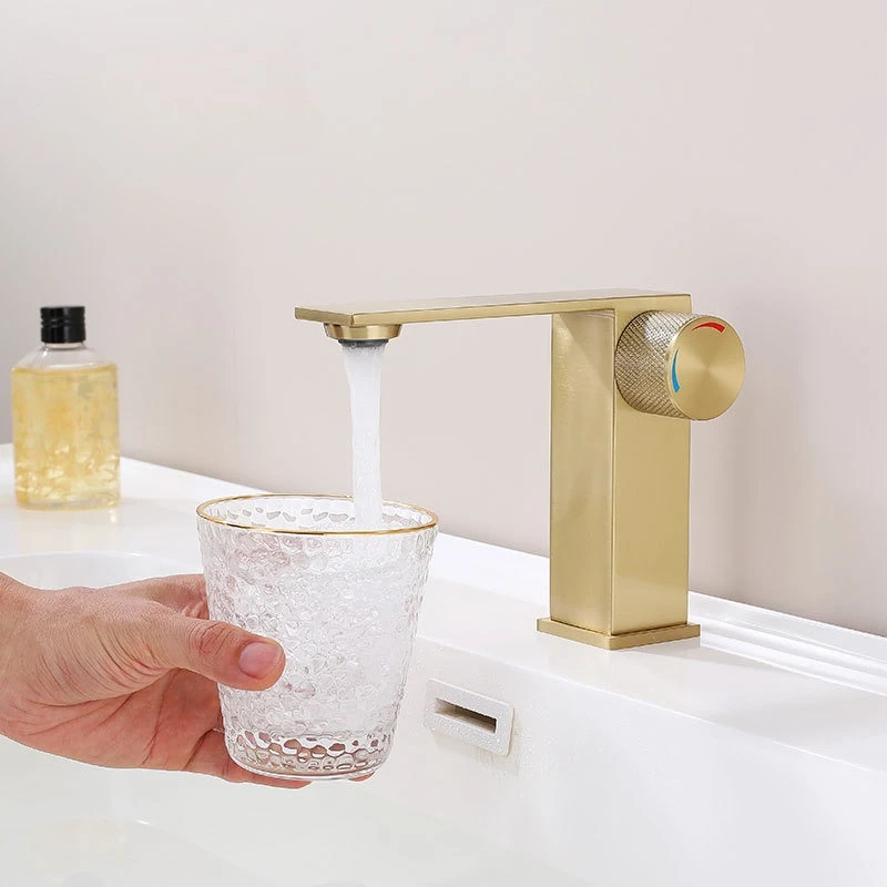 European copper hot and cold antique basin faucet celadon handle counter basin kitchen sink rotatable mixer faucet