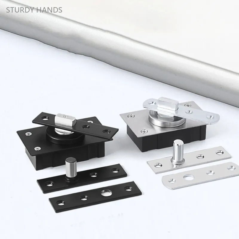 1 Set Spring Mute Earth Shaft Door Hinge 360 Degree Revolving Door Glass Door Hidden Hinge Furniture Hardware Hinge