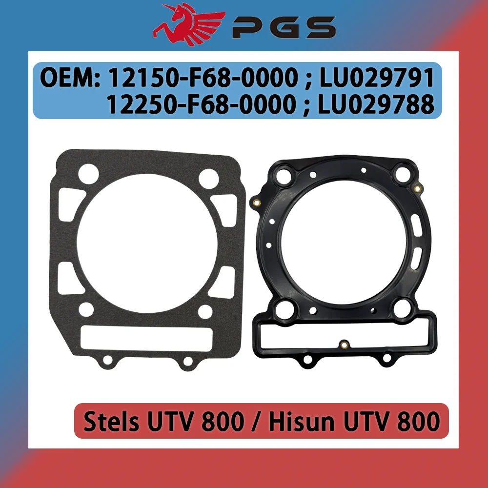 

Gasket Cylinder For HS800UTV HS800ATV Stels UTV 800 Hisun UTV 800 12150-F68-0000 LU029791 12250-F68-0000