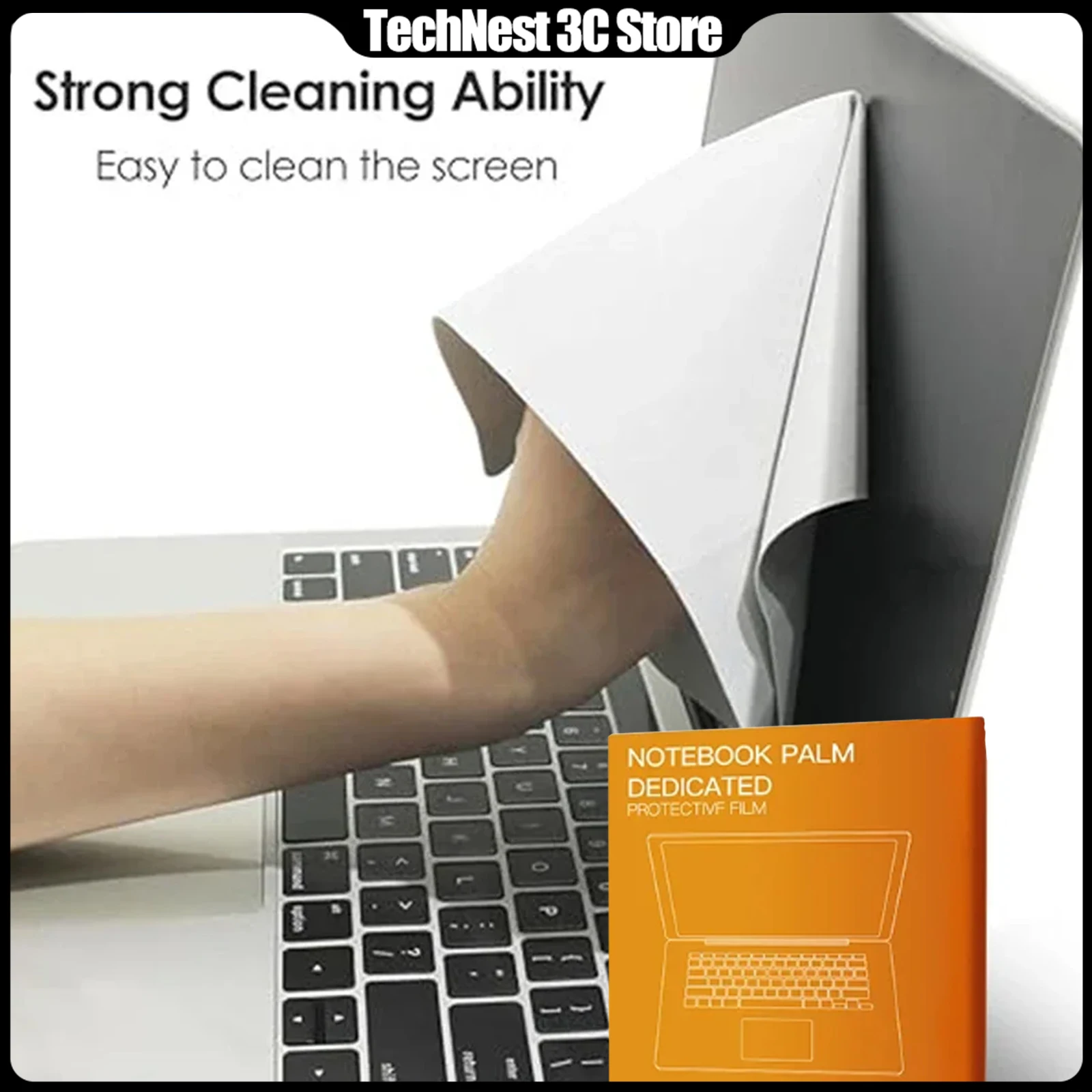 

Защитная пленка для ноутбука, пылезащитное покрытие из микрофибры для клавиатуры, ткань для экрана ноутбука, MacBook Pro 13/15/16 дюймов