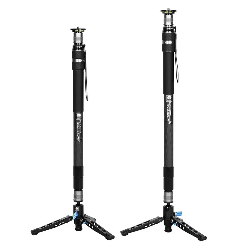 SIRUI SVM-165 SVM-145 One-Step Height Height Adjustment Video Tripod Carbon Fiber Monopod for Iphone Sumsang Camera Tripod