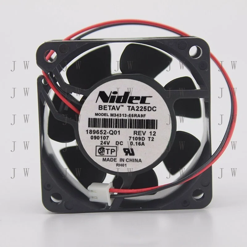 

Вентилятор охлаждения инвертора DDW Original для Nidec M34313-55RA9F, 24В постоянного тока, 0.16А, 2-проводной