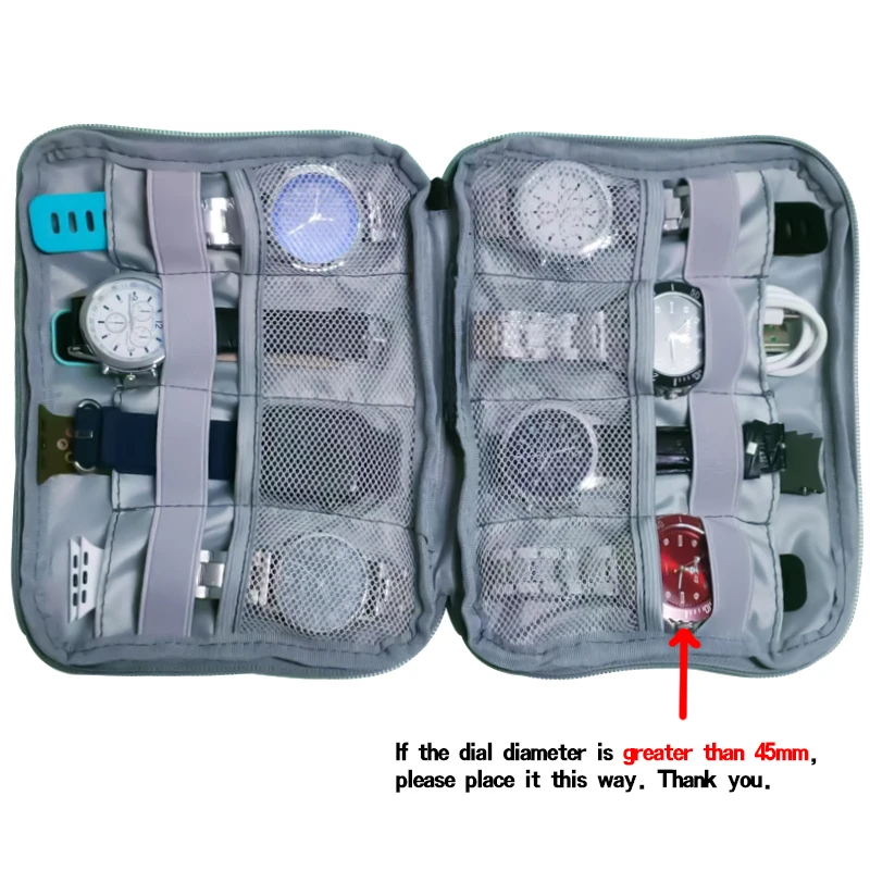 watch travel case Watchband Bag for Apple watch strap Box Case Travel Smart Watch Wriststrap Storage Bag box Watches Organizer