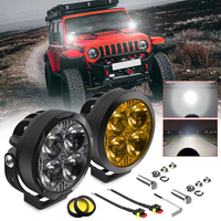 4inch LED Work Light Bar 300W Fog Lamp Projector Lens Headlight Super Brighter Truck 6000K for 4x4 ATV Truck Dirt Bike SUV UTV