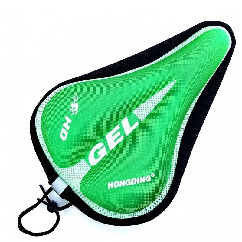 Gel Padded Bike Seat Cover Ergonomic Memory Sponge Cycling Saddle Cover Soft Thickened Shockproof Breathable Bike Seat Cover