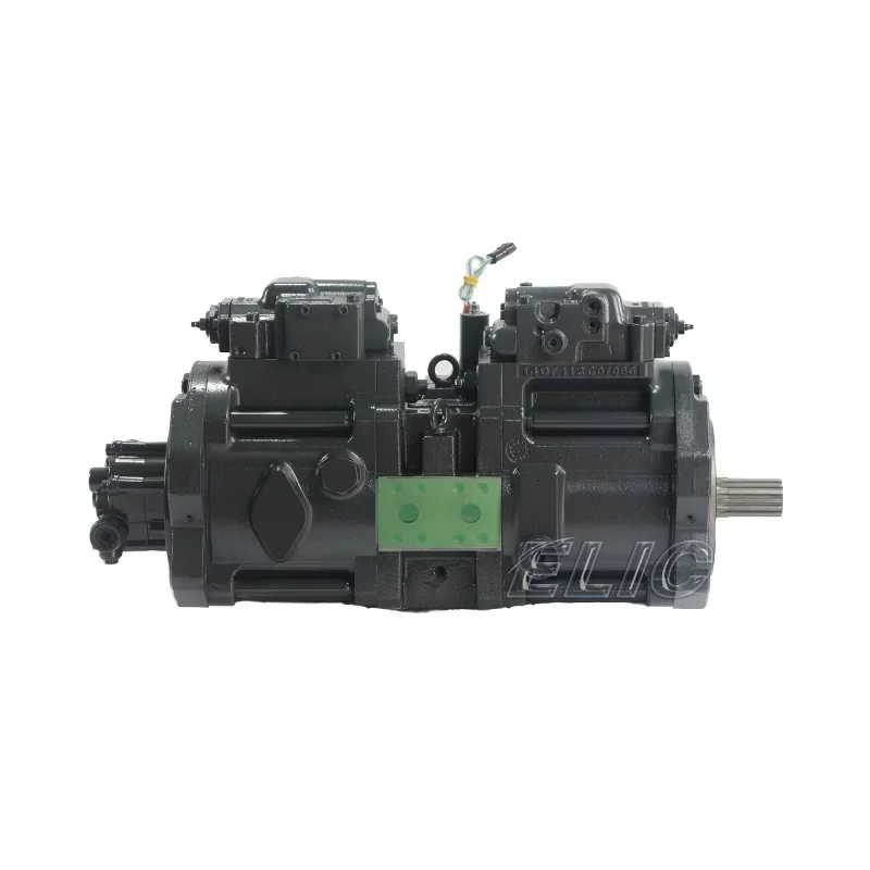 Picture 4: ELIC Excavator Parts Main Pump EC200B K3V112DT-9N2D 14571141 Hydraulic Piston Pump for  Replacement