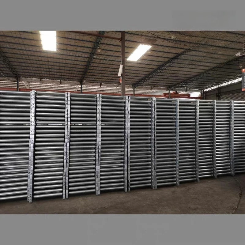 Ground roller line, no power roller, galvanized sheet stacking and conveying rotary