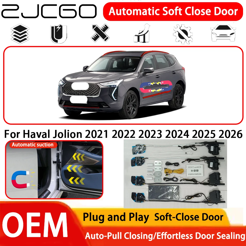 

﻿ for Haval Jolion 2021 2022 2023 2024 2025 2026 Car OEM Plug and Play Automatic Electric Soft Close Door Comfort Closing System