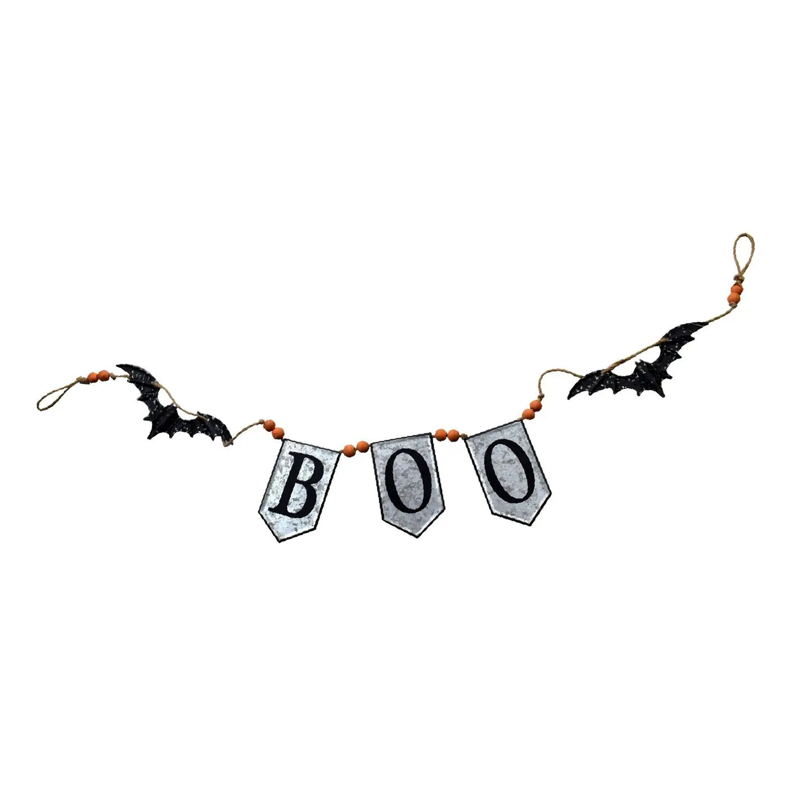 

Банер Iron Boo 67x7,3 дюйма с летучими мышами, для праздничного декора на Хэллоуин