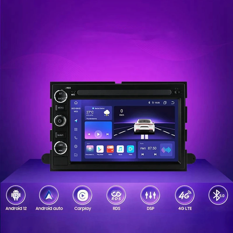 Car Radio Multimedia Video Player For Ford F150 F250 F350 Lincoln Taurus Explorer 8Core 1G 32G