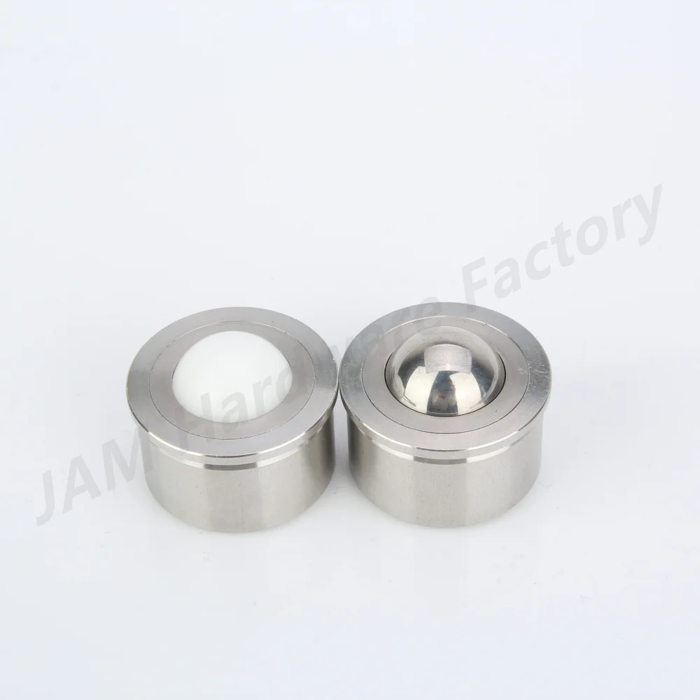 Converyor Component MJ310/MJ311 stal nierdzewna/POM okrągłe trwałe koła transferowe wałek łożyskowy kulki