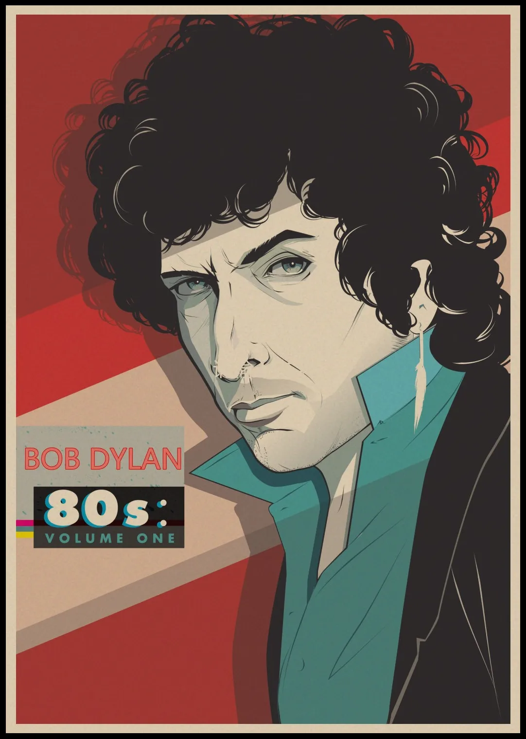 Bob Dylan poster Retro Kraft Paper Painting Wall Art Picture Living Room Home Decor wall sticker room decor 1004