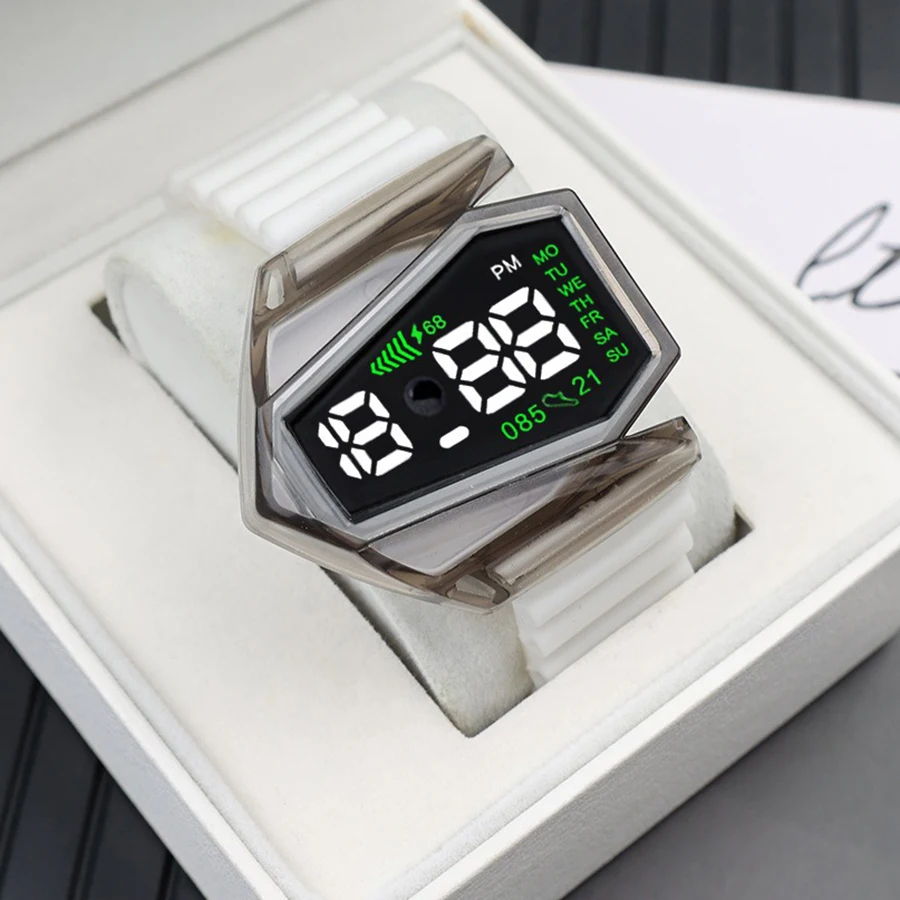 Multi-function Aircraft Watch Touch Screen Digital Kids Watches Students Boys and Girls LED Sports Electronic Watch Clock Gifts