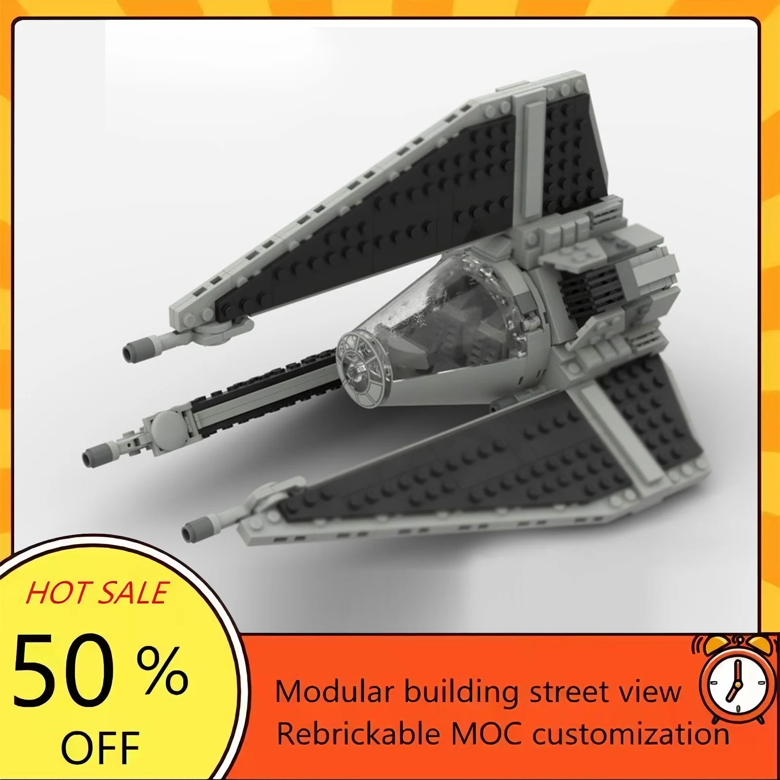 

713PCS Popular Space War Movie Model MOC Building Bricks Spaceship Modular Technology Gifts Holiday Assemble Children Toy Suit