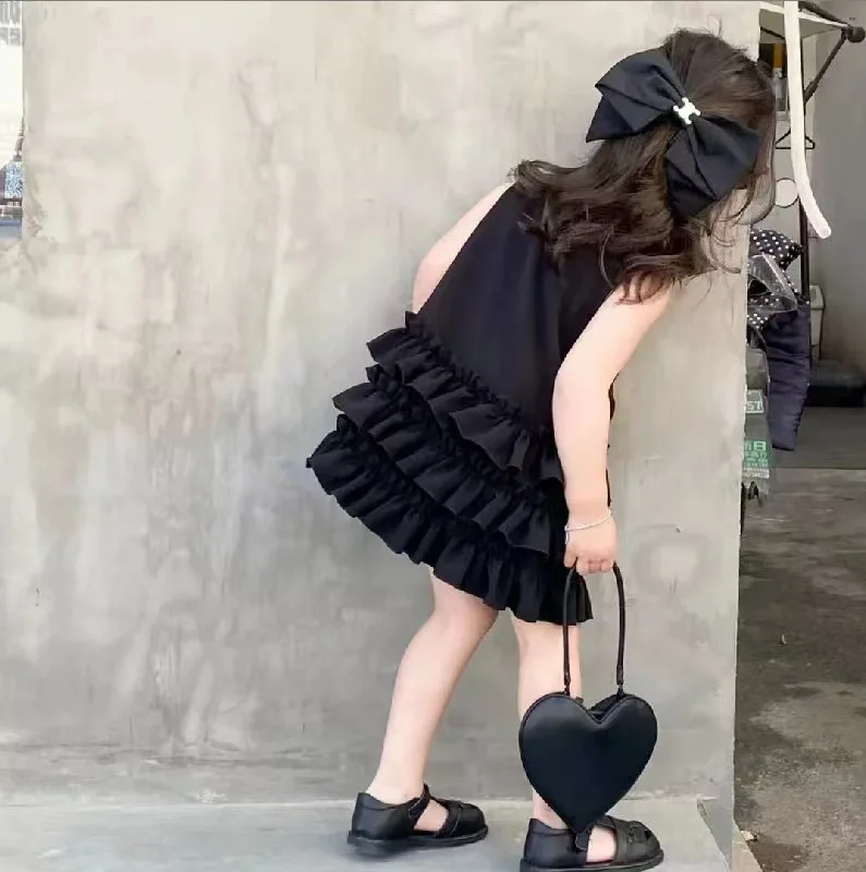Children's Temperament Dress Summer Girls' Cake Skirt Children's Skirt 3-8 Years Old Children's Clothing