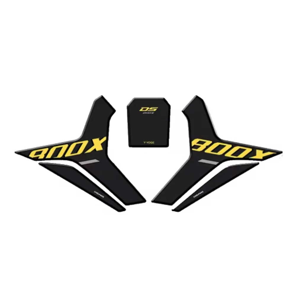 Motorcycle Tank Traction Pad Knee Grip Sticker Side Anti-Slip Fuel Tank Decal Accessories  Fits VOGE DS800X Rally