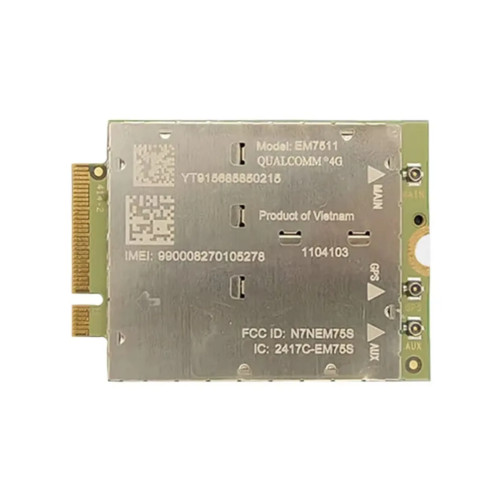 EM7511 LTE-Advanced Pro Module Public Safety Solutions CAT12 600Mbps 4G LTE M.2 Modem