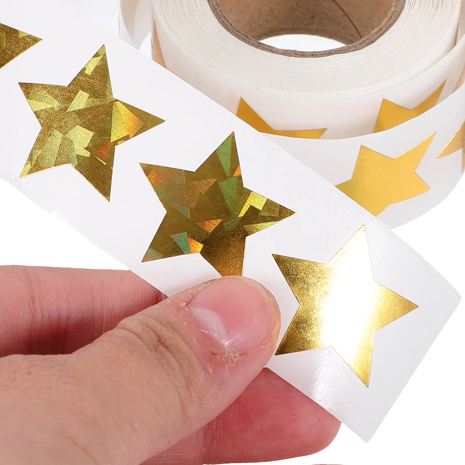 

1 Roll Star Pentagram Shaped Reward Stickers For Kids Teachers Classroom Decor Motivation Incentive Labels Stickers For Students