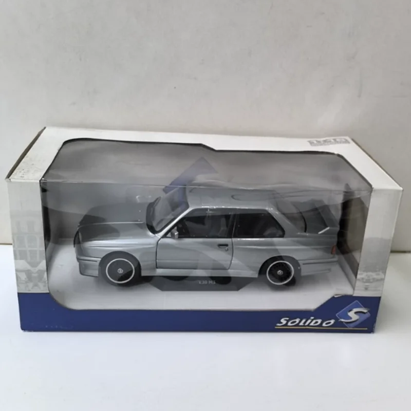 

Solido 1/18 масштаб M3 E30 ALPINA B6 3,5 S сплав модель автомобиля коллекция дисплей игрушки подарки сувениры