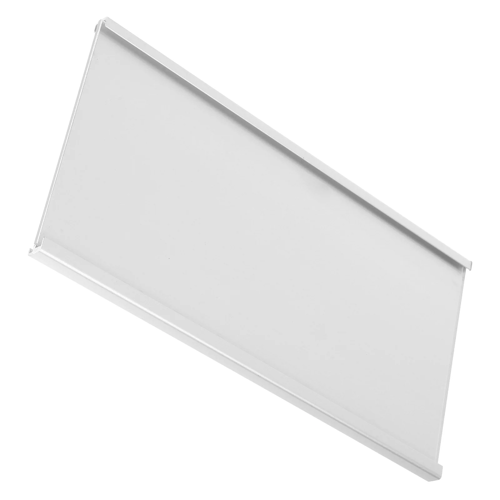 

Workstation Sign Office Supply Hanging Card Rack Clear Holder Name Plate Clip Displaying Acrylic Staff Purse Stand