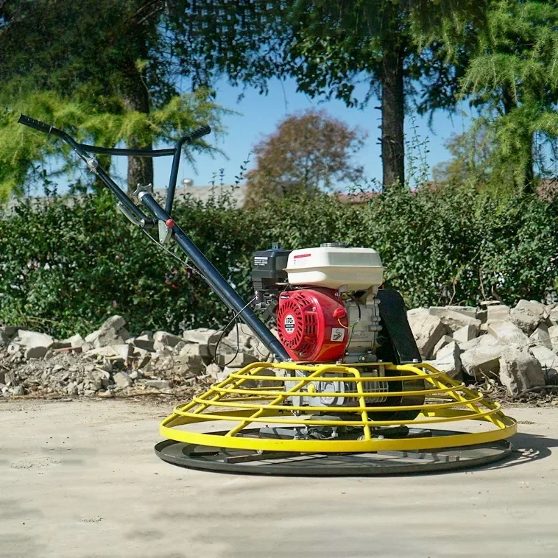 Concrete trowel, hand push road surface smoothing, compaction, polishing, trowel, slurry lifting, floor finishing