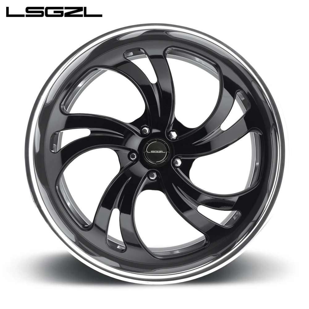 Deep Dish Concave Alloy Rims 17‑26 Inch 5x130 6x139.7 Auto Accessories For Jeep Classic Impala Car Appearance Modification