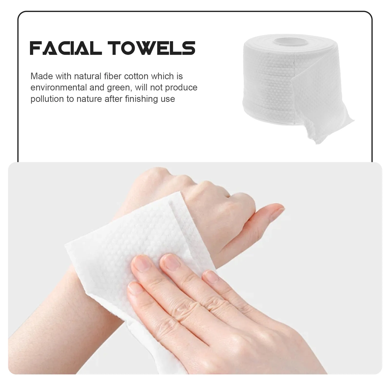 Wegwerp Handdoeken Gezichtsbehandelingen Servetten Make-Up Remover Pads Gaas Spons Veeg Katoenen Reizen