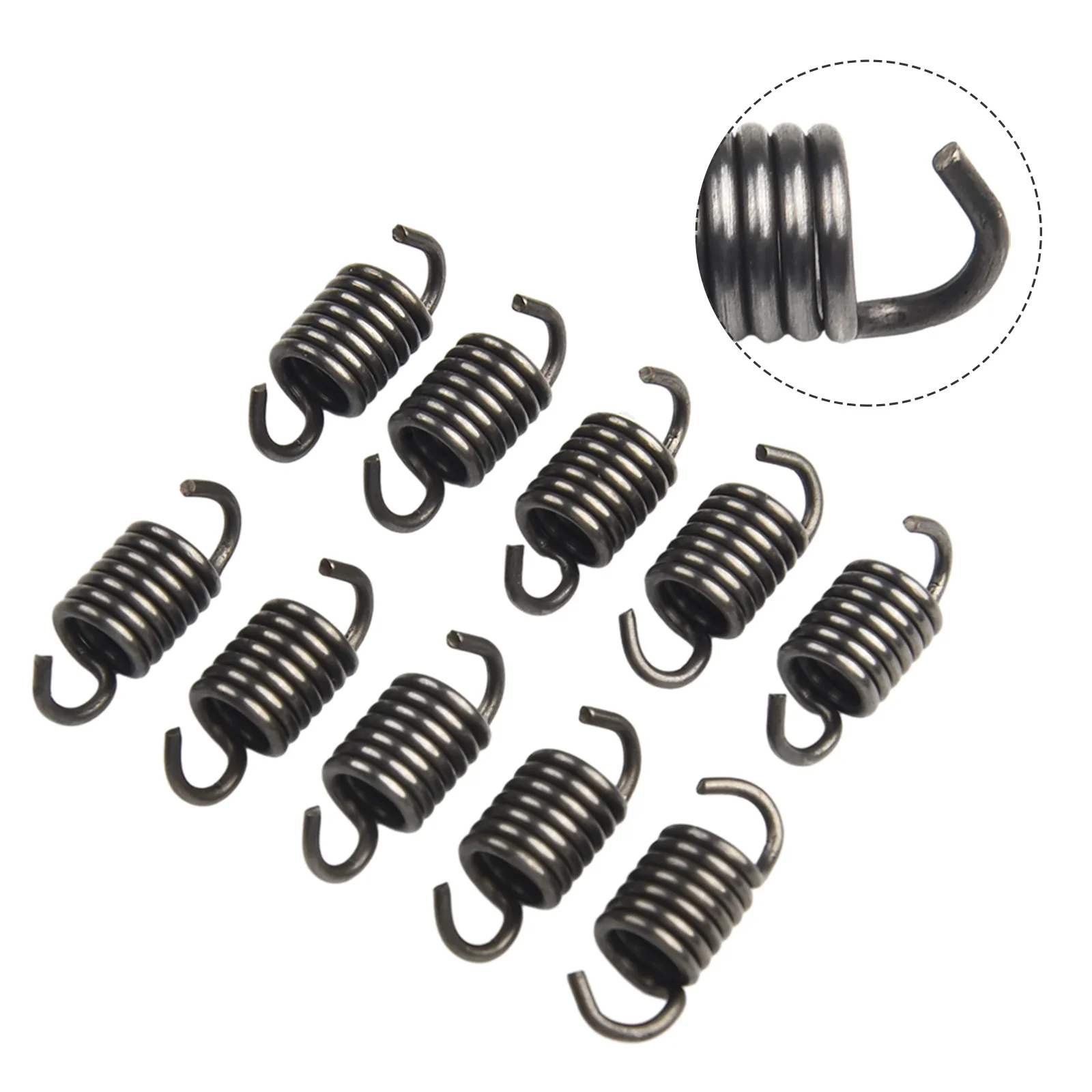 10pcs Spring For Gasoline Brush Cutter Clutch MS210 MS230 MS231 MS241 Lawn Mower Accessories Garden Power Tools Garden Tools