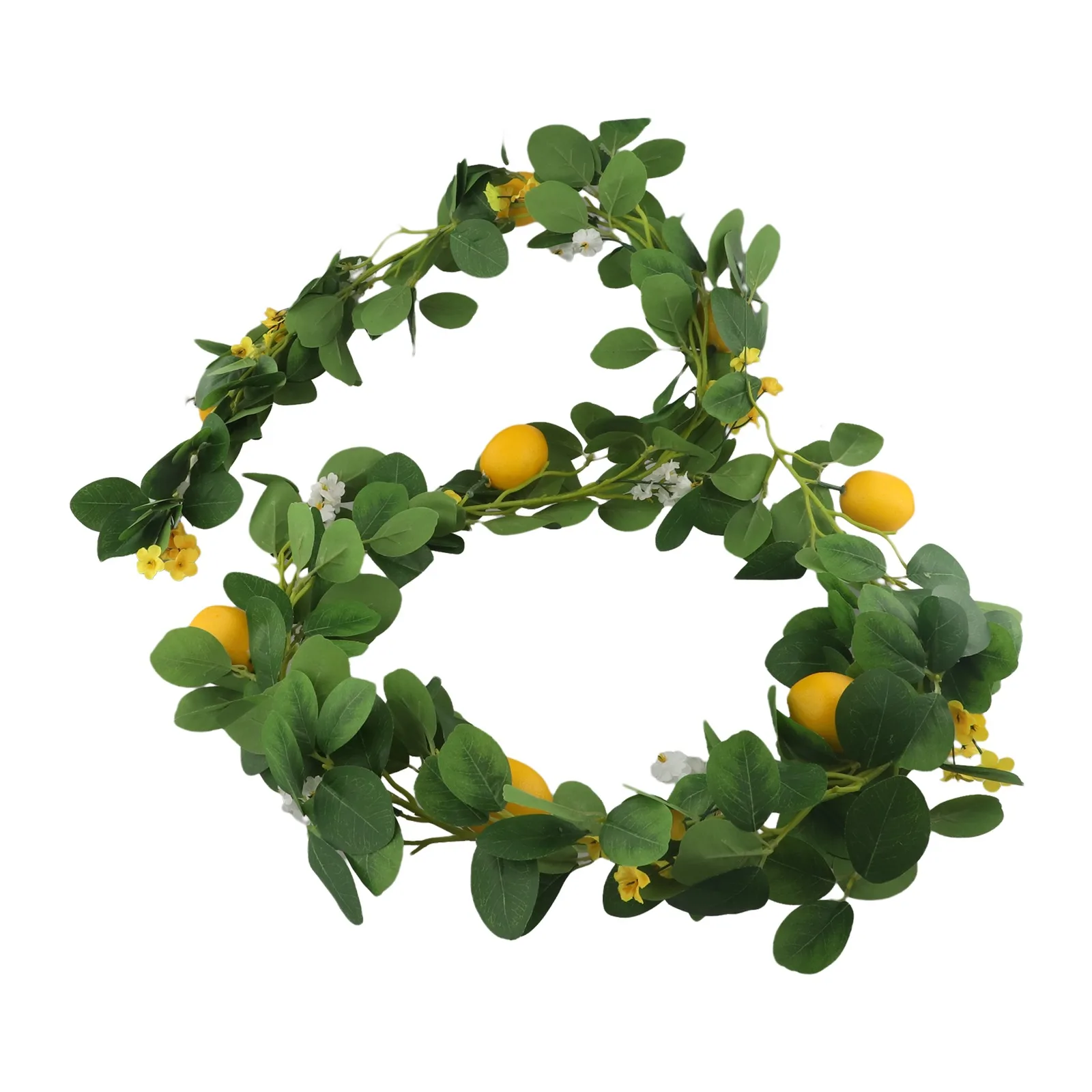 

Simulation Lemon Vine Lemon Rattan Lemon Garland 1 Pcs High Quality Home Decoration Artificial Green Plant Fake Plant