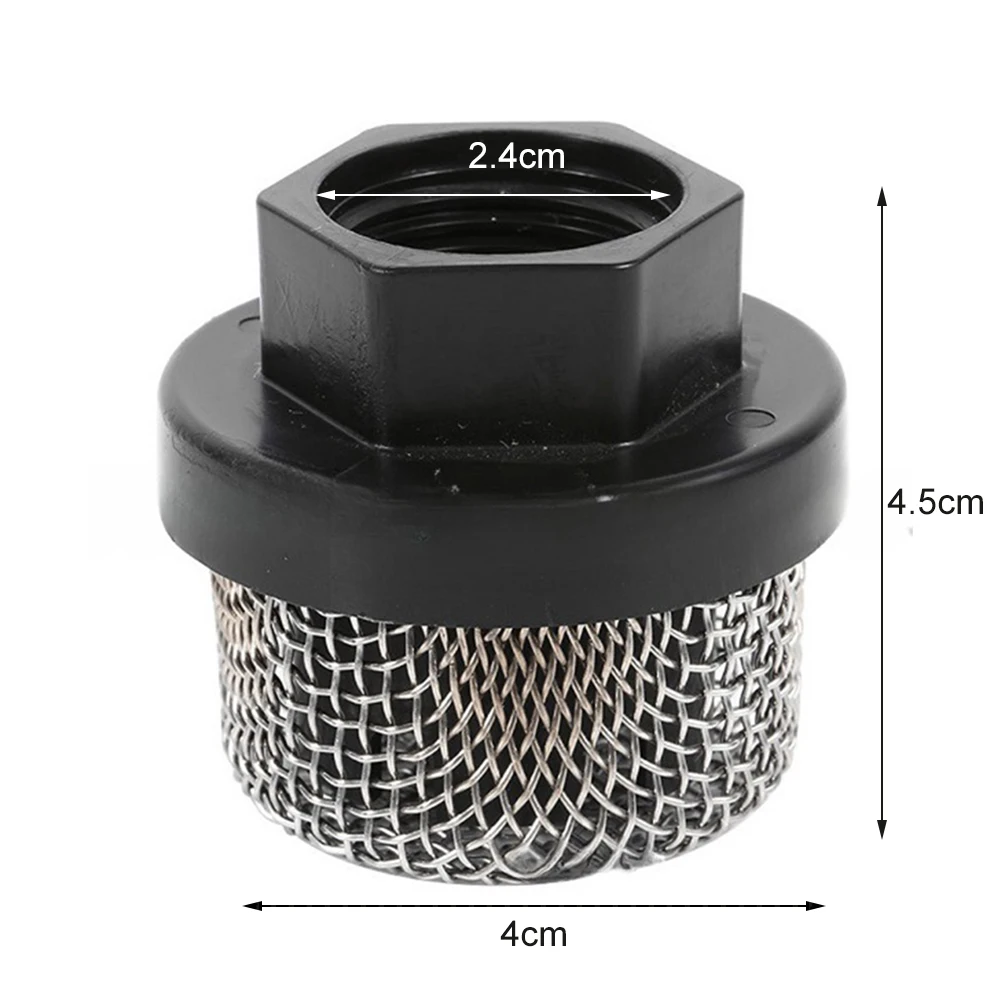 6pcs Professional Inlet Suction Strainer Mesh Filter 7/8 Inch UNF Intake Hose For Airless Sprayer Airless Sprayer Spare Parts