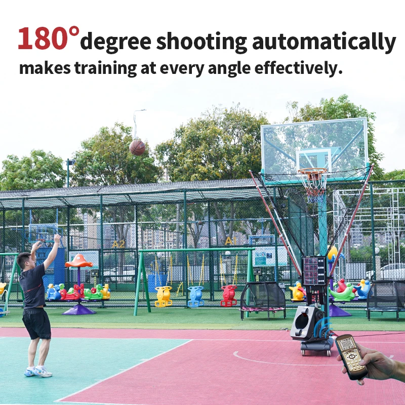 SS-K2101A  SIBOASI Basketball Training Machine Automatic Basketball Shooting Machine