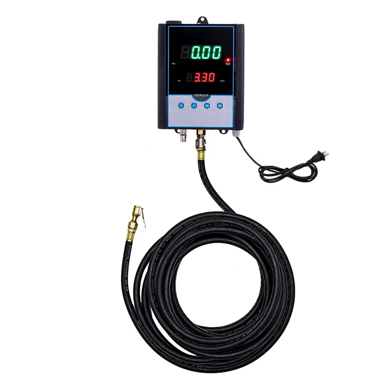 

Automatic tire inflator preset pressure automatic inflation and deflation car tire inflator