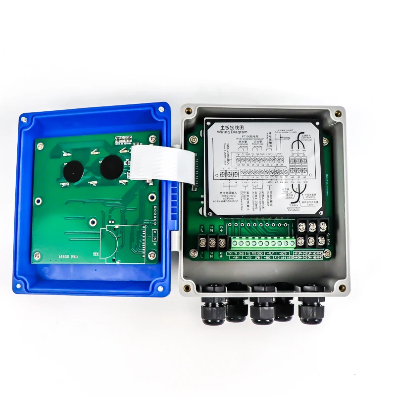 Lorawan بالموجات فوق الصوتية Rs485 dn25 6 بوصة 1 بوصة أنبوب قناة مفتوحة مقياس التدفق المحمول مع CE واي فاي للمياه الصرف الصحي والجلسرين المحيط #6