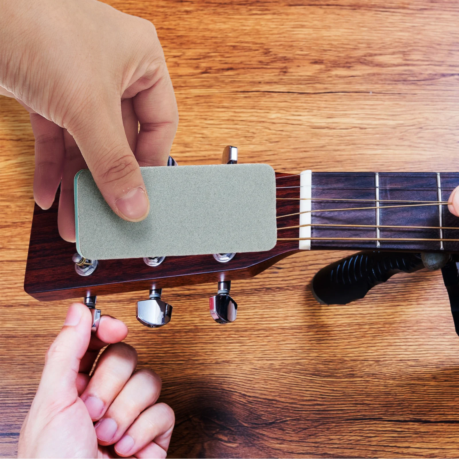 

Fret Polishing Block Guitar Bass Repair Tool Metal Parts Cleaning Luthier Tools Professional Guitar Frets File