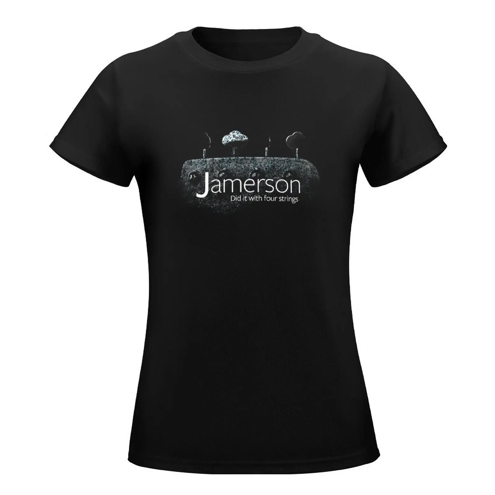 James Jamerson T-Shirt animal prinfor female Women's tee shirt