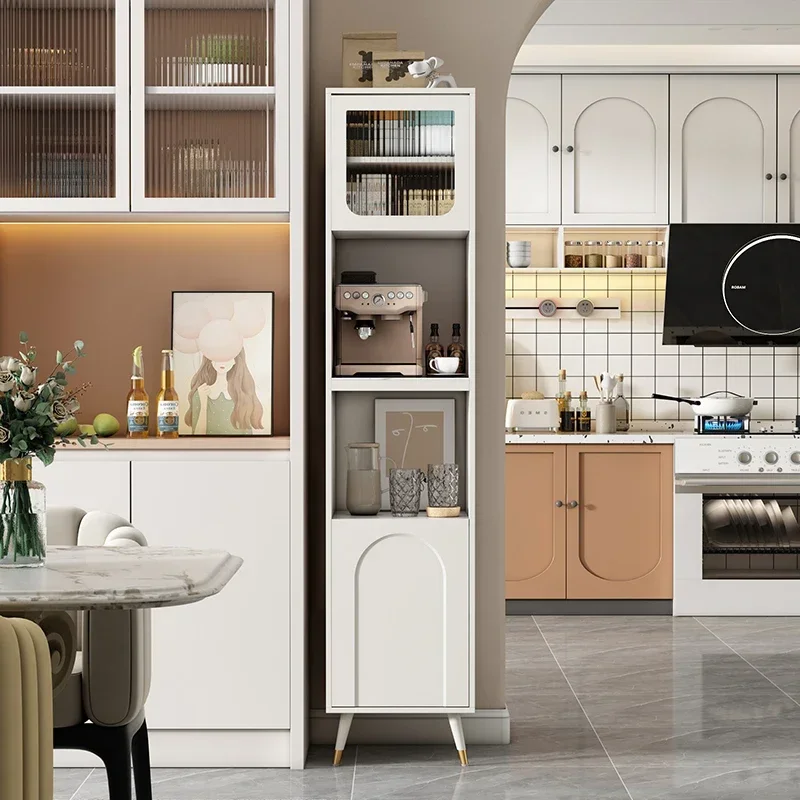 Premium Audio Living Room Cabinets Nordic Small Tea Coffee Storage Showcase Wooden Side Garage Cajonera