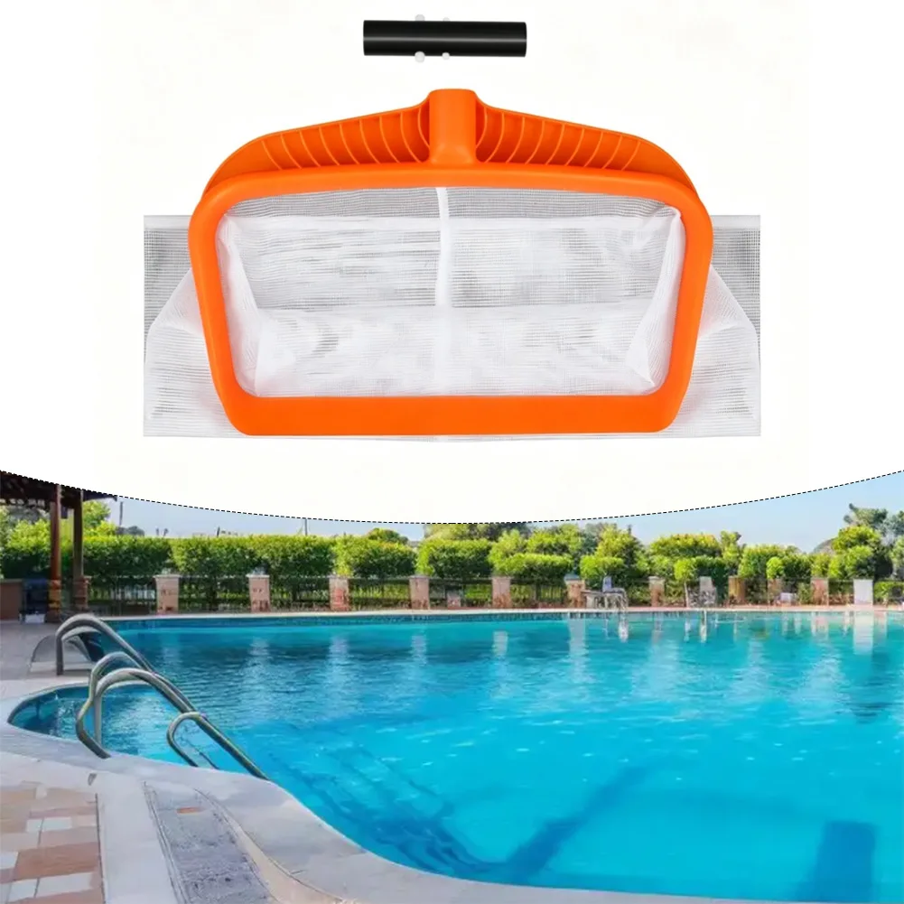 Pool Leaf Net: Sturdy, With A Detachable Handle, Perfect For Deep Cleaning Pool Fishing Leaf Net Cleaning Accessories