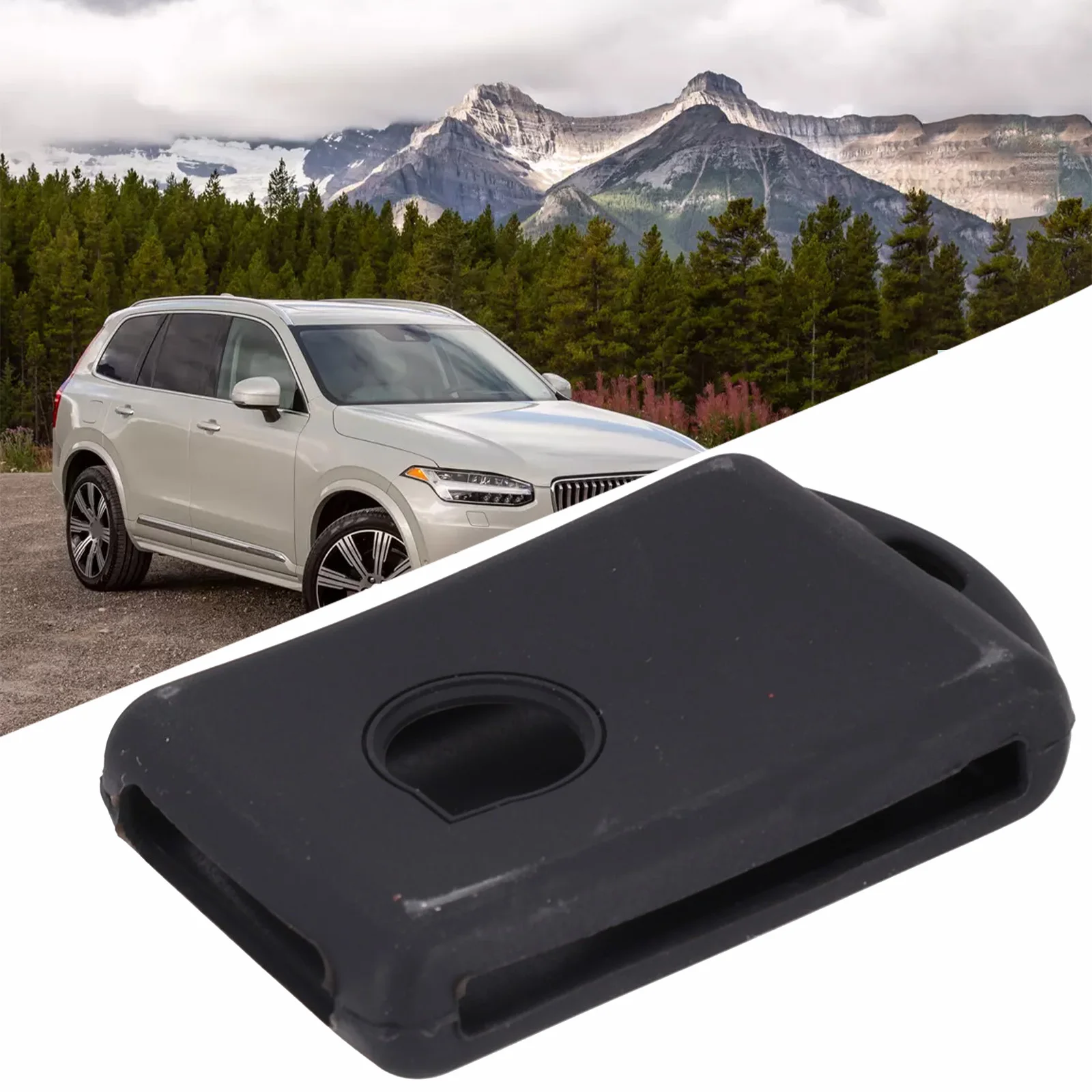 Car Remote Key Cover in Soft Silicone Material for Various For Volvo Models Provides Excellent Grip and Protection