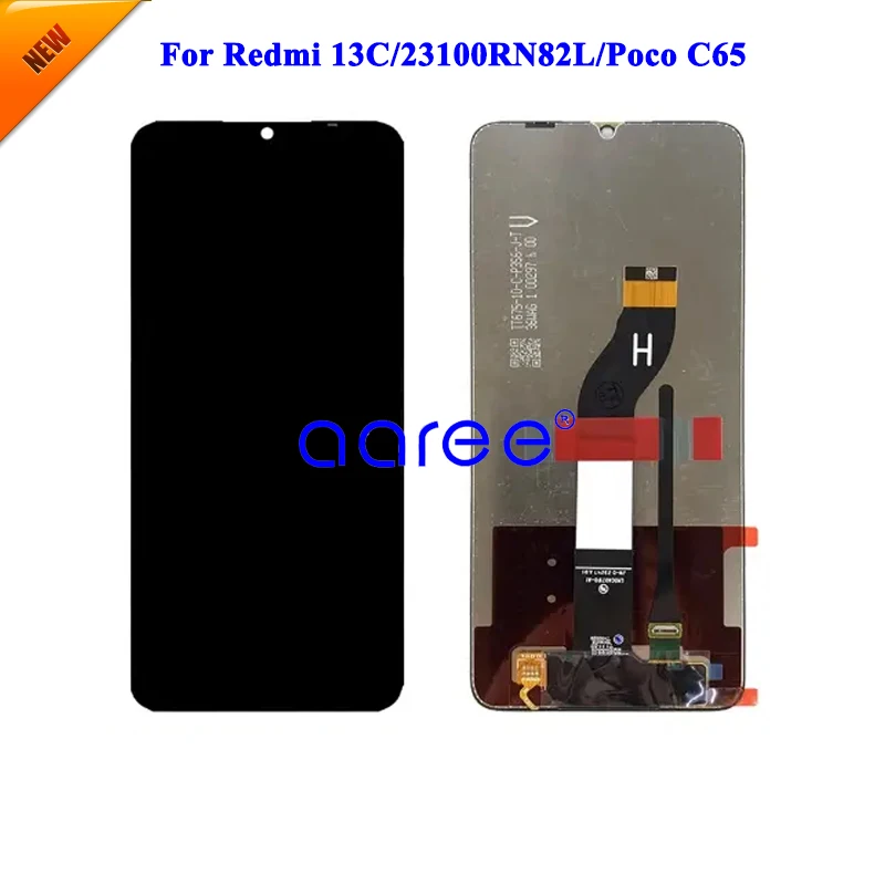 LCD Display Original For Xiaomi Redmi 13C LCD For Xiaomi Poco C65 LCD Display LCD Screen Touch Digitizer Assembly