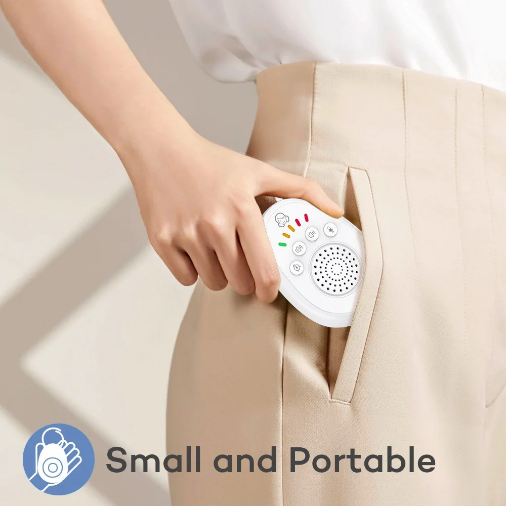 Wireless Baby Monitor Audio Lullaby Portable Two-Way Talk Baby Monitor with Rechargeable Battery Small Portable Baby Care Device view 4